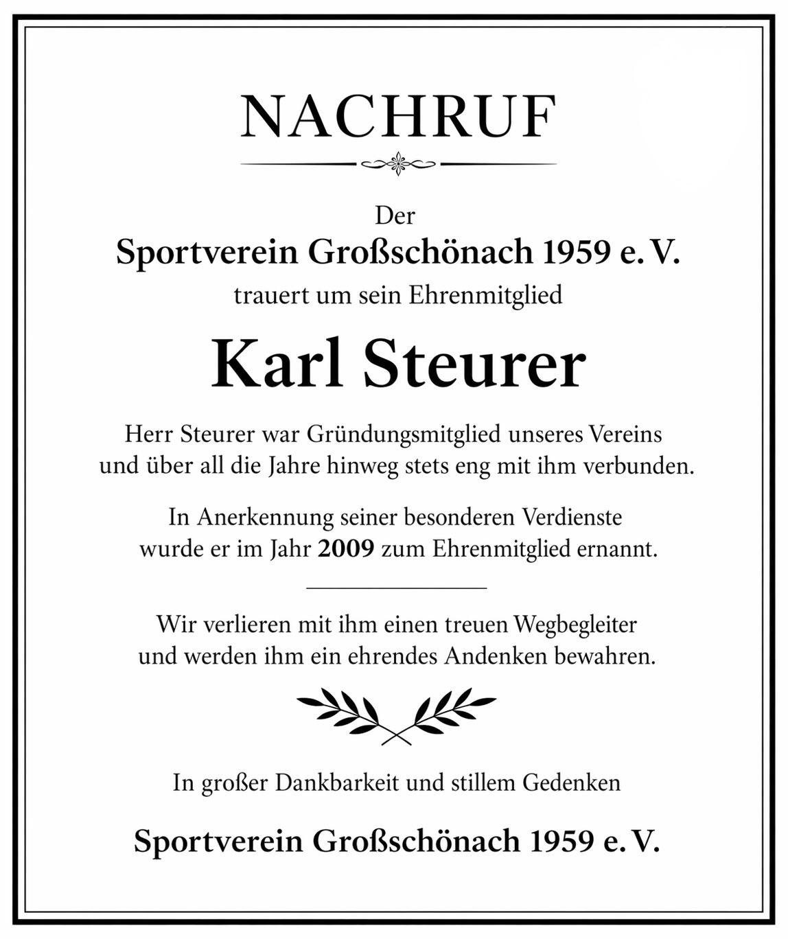 Nachruf