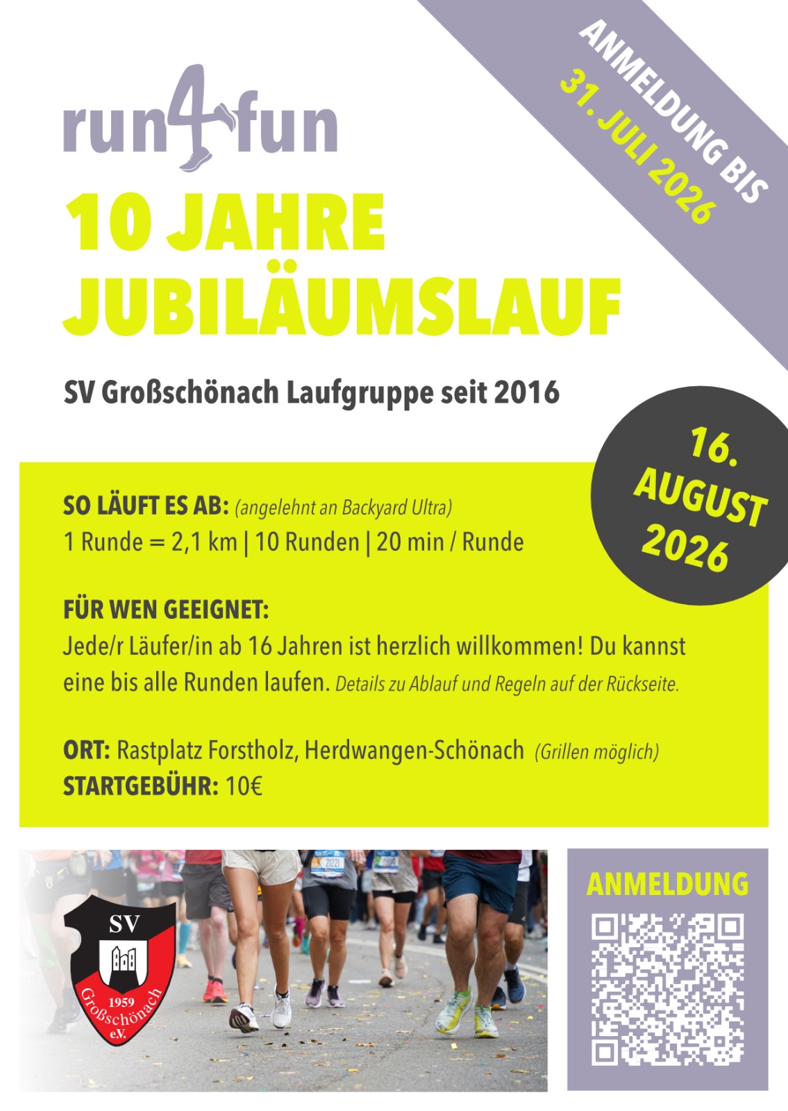 run4fun Jubiläumslauf